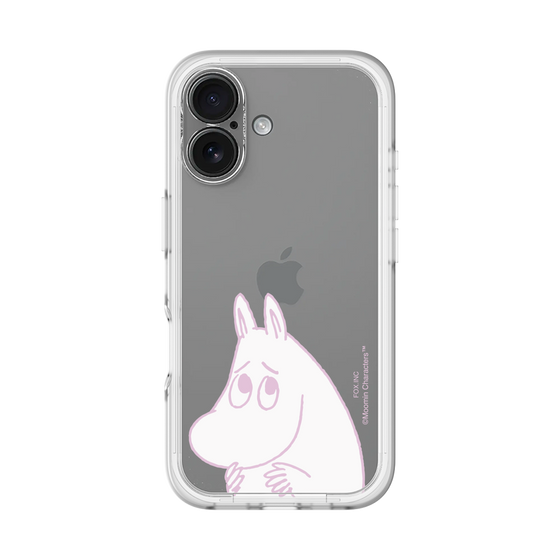 スリムプロテクションプレミアムケース［ MOOMIN - Fearful face ］