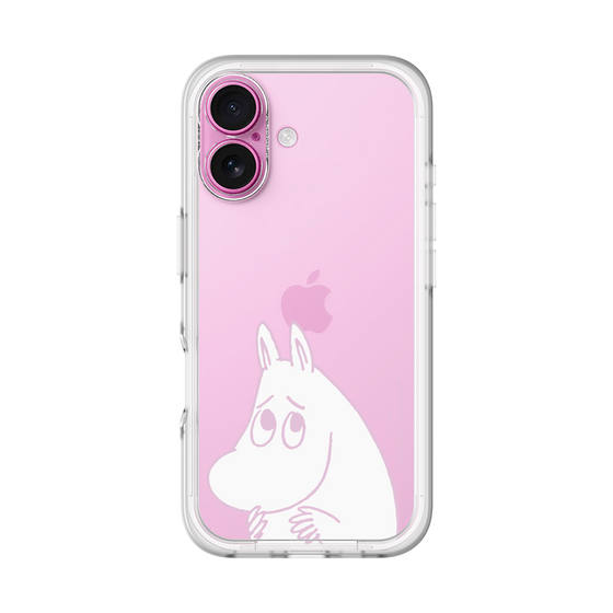 スリムプロテクションプレミアムケース［ MOOMIN - Fearful face ］
