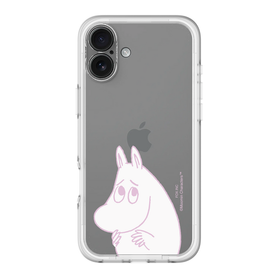 スリムプロテクションプレミアムケース［ MOOMIN - Fearful face ］
