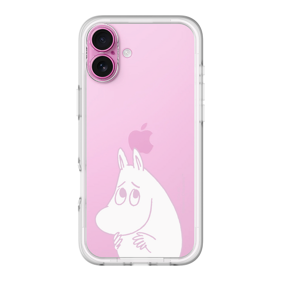 スリムプロテクションプレミアムケース［ MOOMIN - Fearful face ］