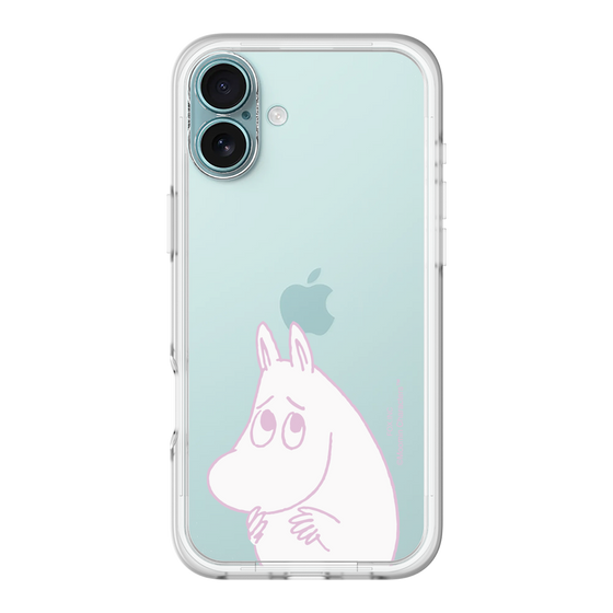 スリムプロテクションプレミアムケース［ MOOMIN - Fearful face ］