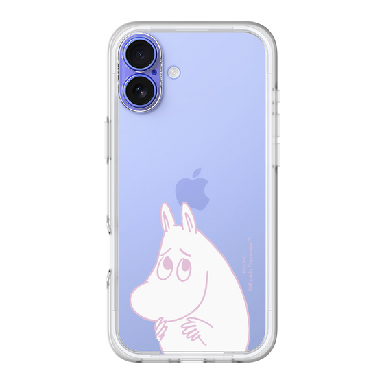 スリムプロテクションプレミアムケース［ MOOMIN - Fearful face ］