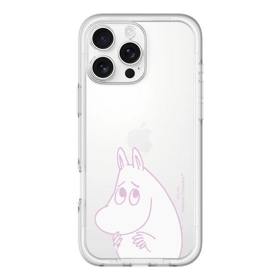 スリムプロテクションプレミアムケース［ MOOMIN - Fearful face ］