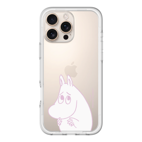 スリムプロテクションプレミアムケース［ MOOMIN - Fearful face ］