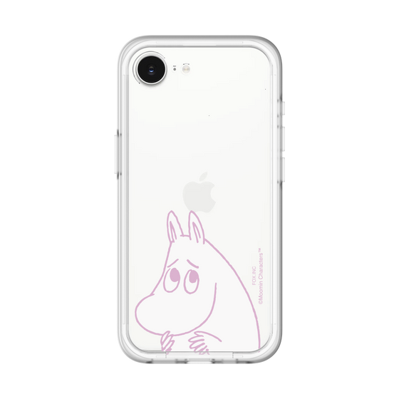 スリムプロテクションプレミアムケース［ MOOMIN - Fearful face ］