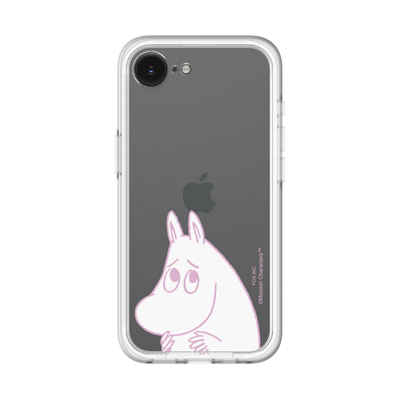 スリムプロテクションプレミアムケース［ MOOMIN - Fearful face ］