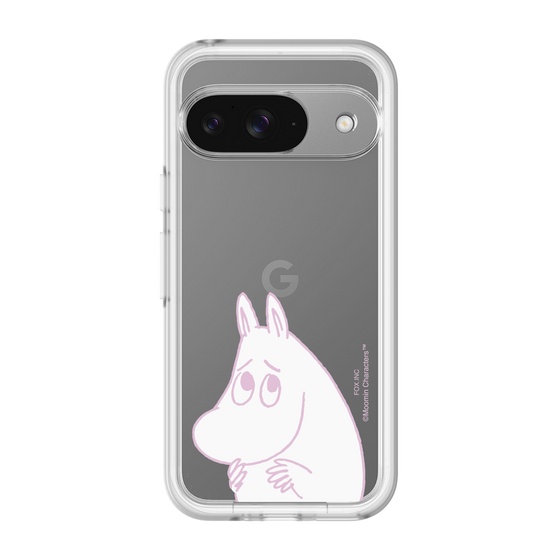 スリムプロテクションプレミアムケース［ MOOMIN - Fearful face ］