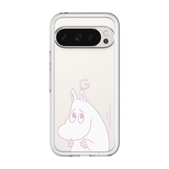 スリムプロテクションプレミアムケース［ MOOMIN - Fearful face ］