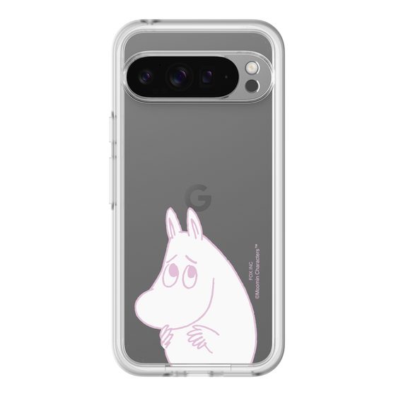 スリムプロテクションプレミアムケース［ MOOMIN - Fearful face ］