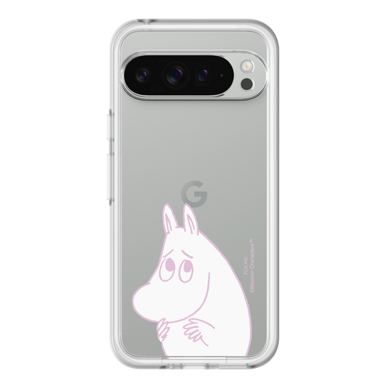 スリムプロテクションプレミアムケース［ MOOMIN - Fearful face ］