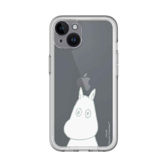 スリムプロテクションプレミアムケース［ MOOMIN - Troubled face ］