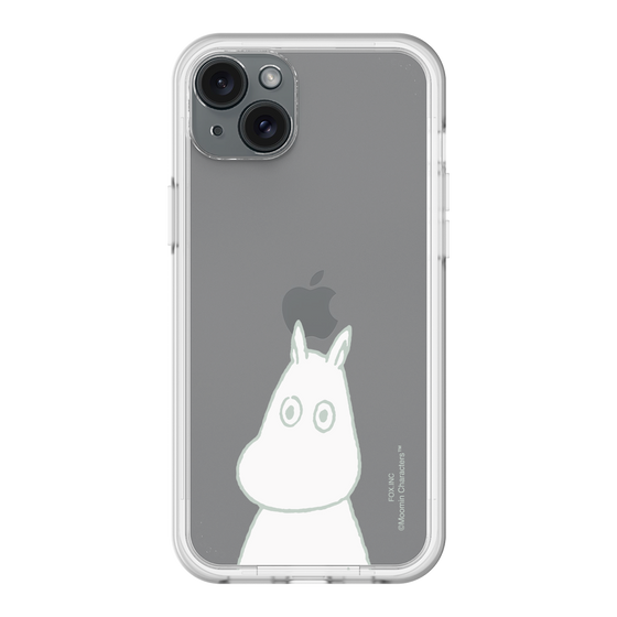 スリムプロテクションプレミアムケース［ MOOMIN - Troubled face ］