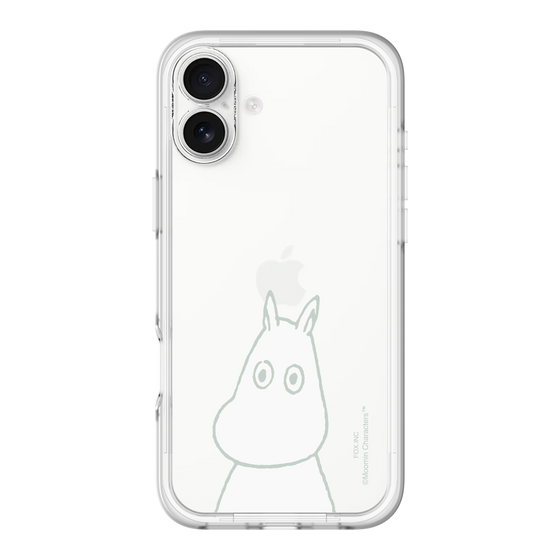 スリムプロテクションプレミアムケース［ MOOMIN - Troubled face ］