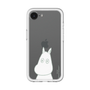 スリムプロテクションプレミアムケース［ MOOMIN - Troubled face ］