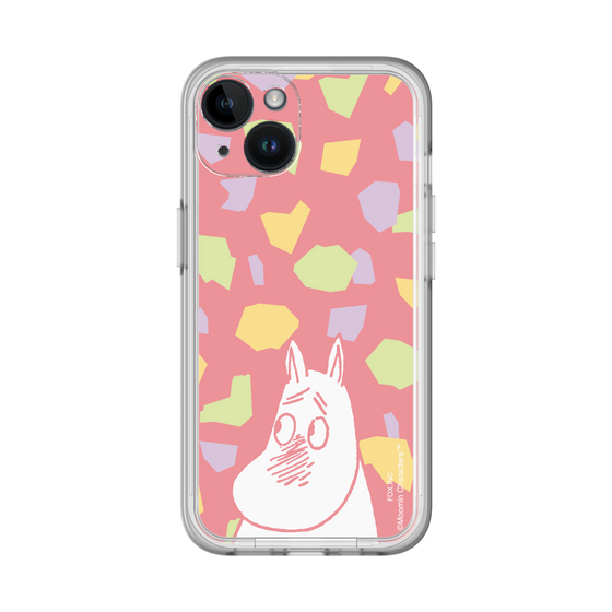 スリムプロテクションプレミアムケース［ MOOMIN - Blushing face - color ］