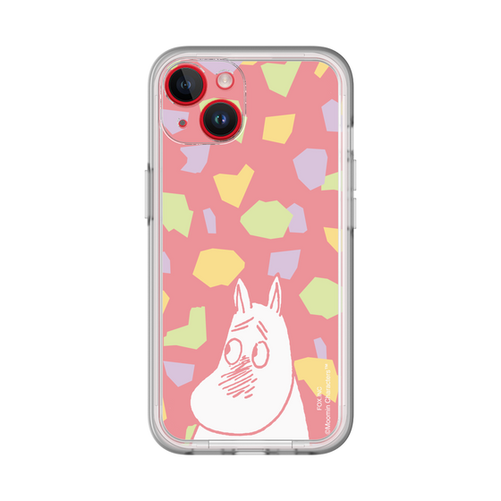 スリムプロテクションプレミアムケース［ MOOMIN - Blushing face - color ］