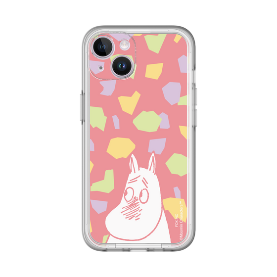 スリムプロテクションプレミアムケース［ MOOMIN - Blushing face - color ］