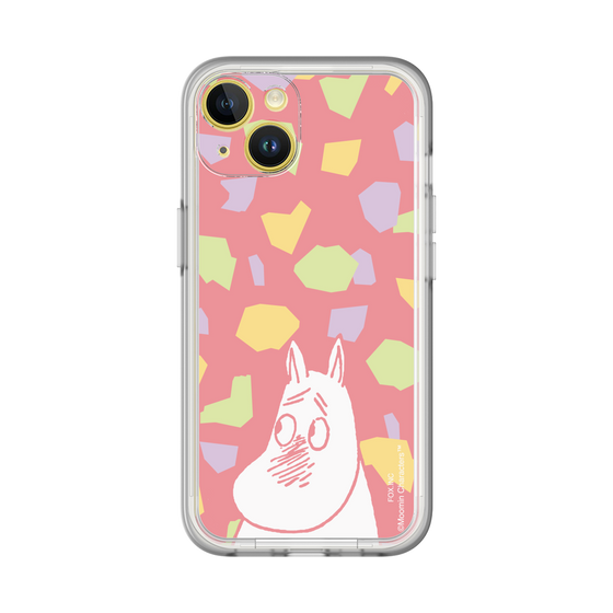 スリムプロテクションプレミアムケース［ MOOMIN - Blushing face - color ］