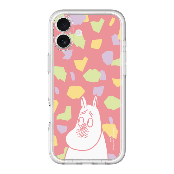 スリムプロテクションプレミアムケース［ MOOMIN - Blushing face - color ］