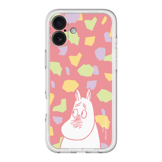 スリムプロテクションプレミアムケース［ MOOMIN - Blushing face - color ］