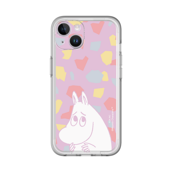 スリムプロテクションプレミアムケース［ MOOMIN - Fearful face - color ］