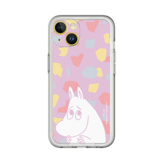スリムプロテクションプレミアムケース［ MOOMIN - Fearful face - color ］