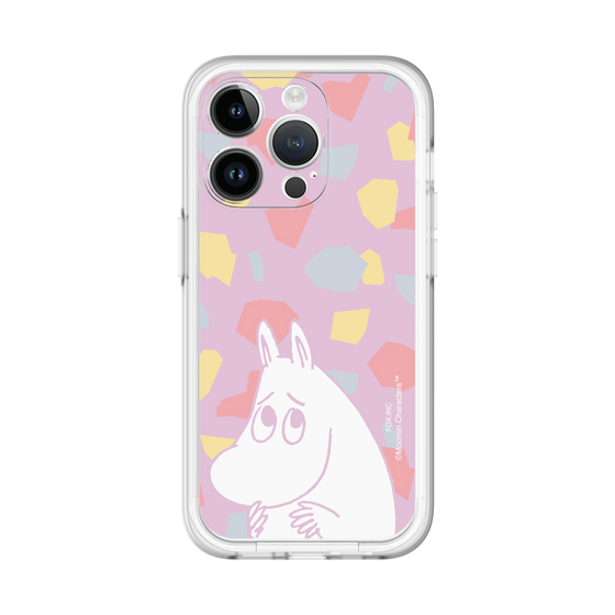 スリムプロテクションプレミアムケース［ MOOMIN - Fearful face - color ］