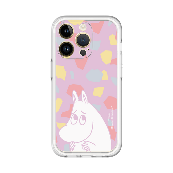 スリムプロテクションプレミアムケース［ MOOMIN - Fearful face - color ］