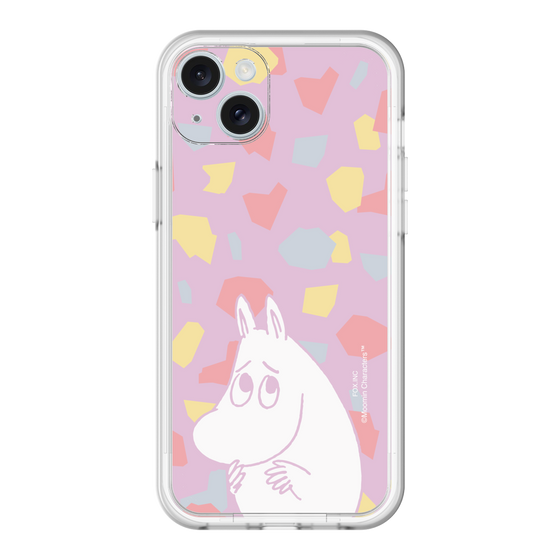 スリムプロテクションプレミアムケース［ MOOMIN - Fearful face - color ］