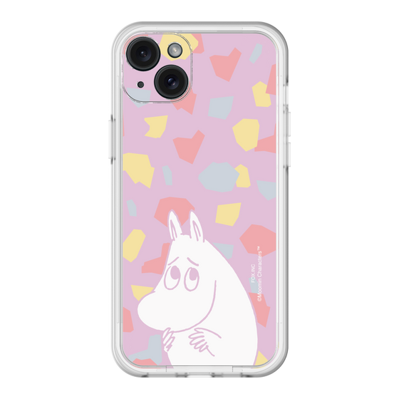 スリムプロテクションプレミアムケース［ MOOMIN - Fearful face - color ］