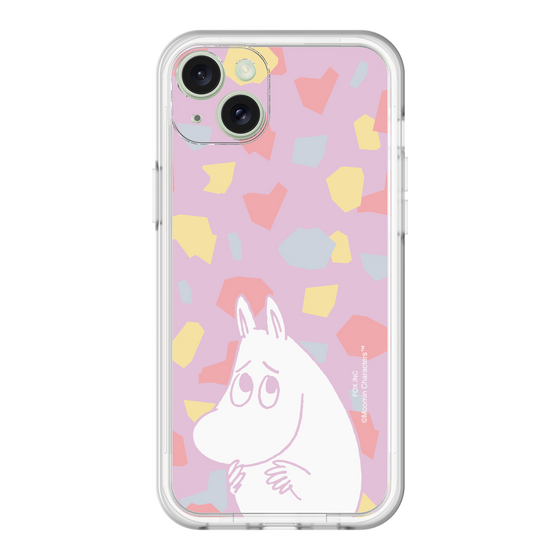 スリムプロテクションプレミアムケース［ MOOMIN - Fearful face - color ］