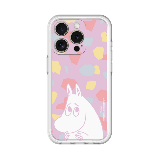 スリムプロテクションプレミアムケース［ MOOMIN - Fearful face - color ］