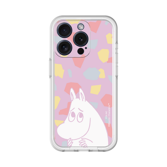 スリムプロテクションプレミアムケース［ MOOMIN - Fearful face - color ］
