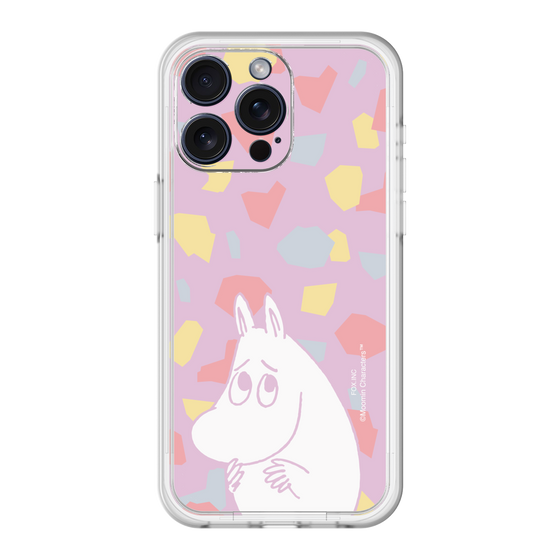 スリムプロテクションプレミアムケース［ MOOMIN - Fearful face - color ］