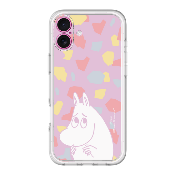 スリムプロテクションプレミアムケース［ MOOMIN - Fearful face - color ］