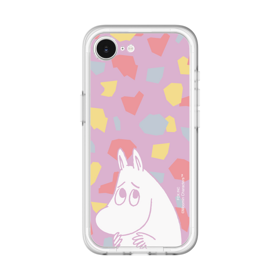 スリムプロテクションプレミアムケース［ MOOMIN - Fearful face - color ］