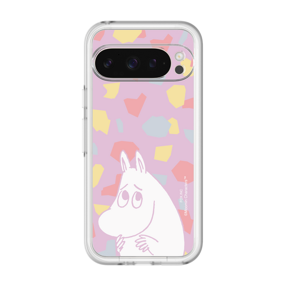 スリムプロテクションプレミアムケース［ MOOMIN - Fearful face - color ］