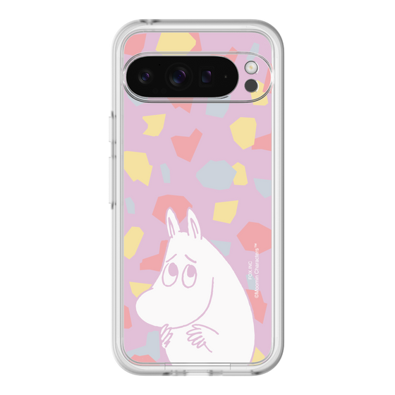スリムプロテクションプレミアムケース［ MOOMIN - Fearful face - color ］
