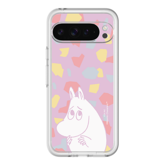 スリムプロテクションプレミアムケース［ MOOMIN - Fearful face - color ］