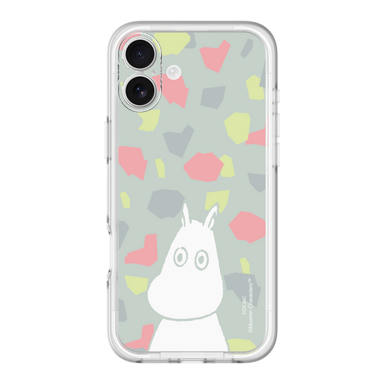 スリムプロテクションプレミアムケース［ MOOMIN - Troubled face - color ］
