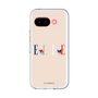 スリムプロテクションプレミアムケース［ ELLE×マイメロディ＆クロミ - ロゴ - ベージュ ］