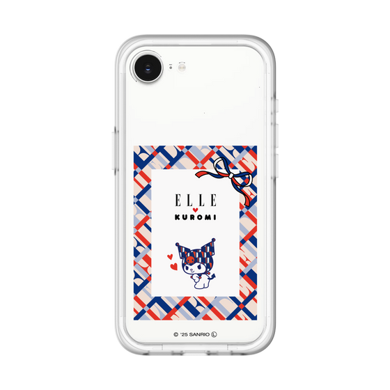スリムプロテクションプレミアムケース［ ELLE×マイメロディ＆クロミ - トリコロールカラーグラフィック2 ］