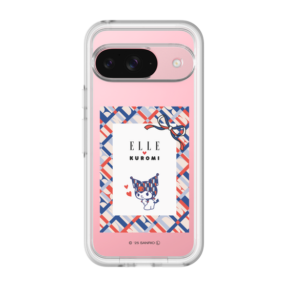 スリムプロテクションプレミアムケース［ ELLE×マイメロディ＆クロミ - トリコロールカラーグラフィック2 ］