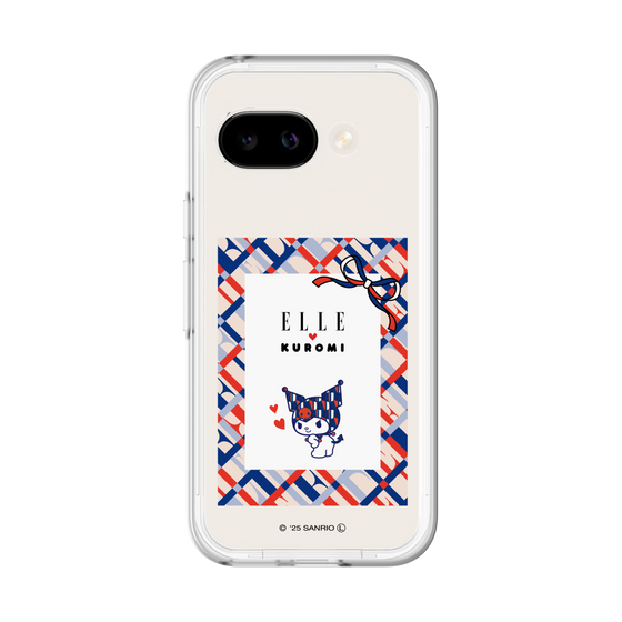 スリムプロテクションプレミアムケース［ ELLE×マイメロディ＆クロミ - トリコロールカラーグラフィック2 ］