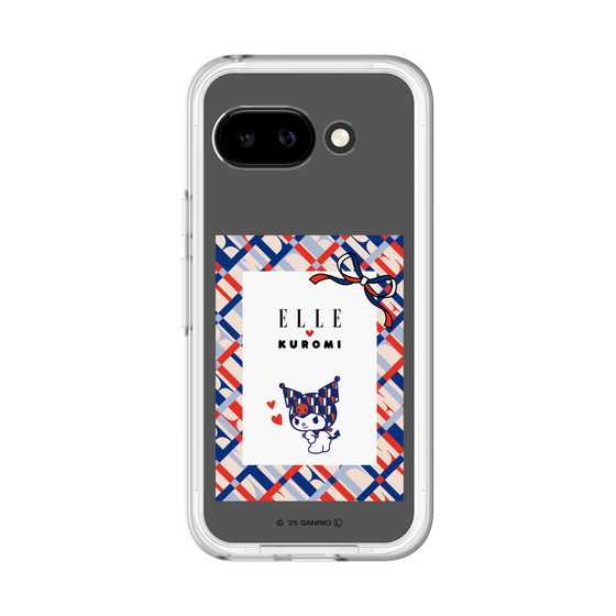 スリムプロテクションプレミアムケース［ ELLE×マイメロディ＆クロミ - トリコロールカラーグラフィック2 ］