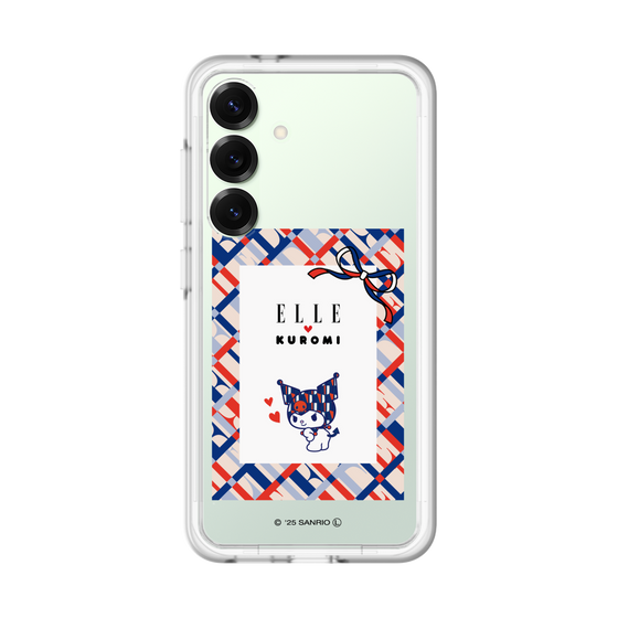 スリムプロテクションプレミアムケース［ ELLE×マイメロディ＆クロミ - トリコロールカラーグラフィック2 ］