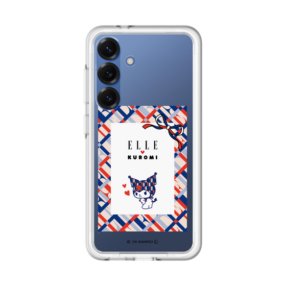 スリムプロテクションプレミアムケース［ ELLE×マイメロディ＆クロミ - トリコロールカラーグラフィック2 ］