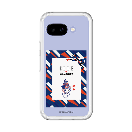 スリムプロテクションプレミアムケース［ ELLE×マイメロディ＆クロミ - トリコロールカラーグラフィック3 ］