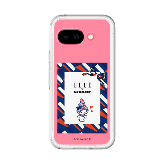 スリムプロテクションプレミアムケース［ ELLE×マイメロディ＆クロミ - トリコロールカラーグラフィック3 ］