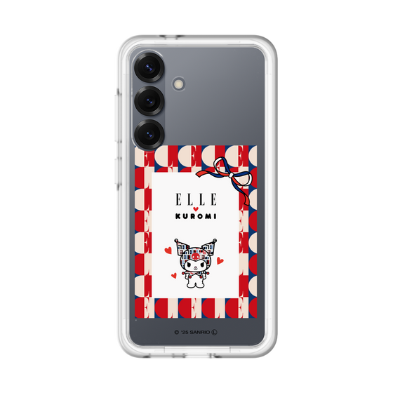 スリムプロテクションプレミアムケース［ ELLE×マイメロディ＆クロミ - トリコロールカラーグラフィック4 ］